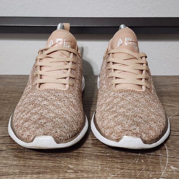APL Athletic Propulsion Labs Techloom Phantom Women's Shoes Size 8.5 Rose Gold - Picture 2 of 9